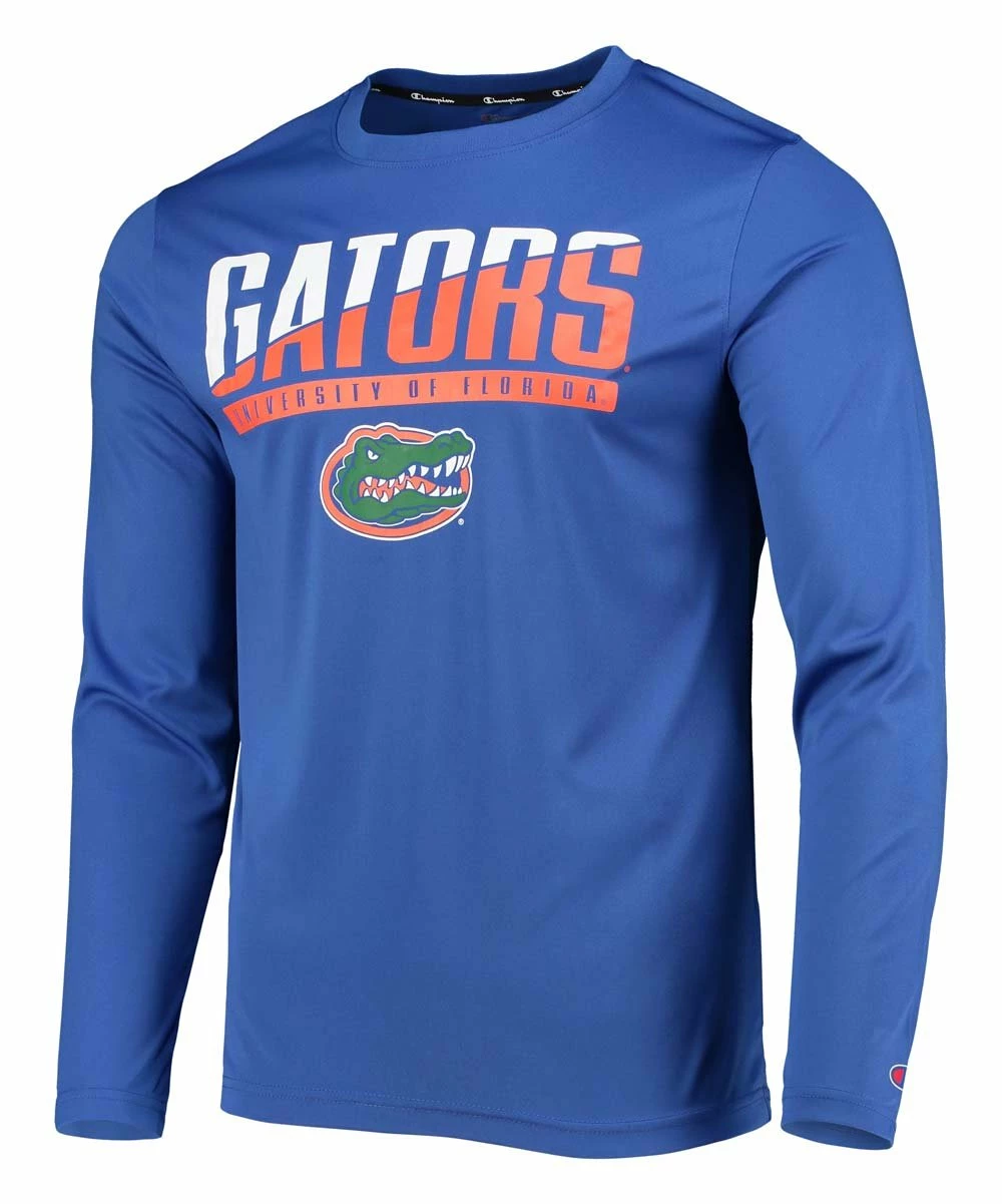 Hot Sale π₯° Champion Florida Gators Wordmark Slash Long-Sleeve Tee - Men π 1 Hot Sale π₯° Champion Florida Gators Wordmark Slash Long-Sleeve Tee - Men π