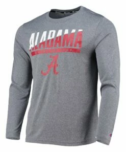 Brand new 🔔 Champion Alabama Crimson Tide Wordmark Slash Long-Sleeve Tee - Men 😉