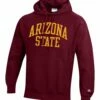 Coupon 😍 Champion Arizona State Sun Devils Team Arch Reverse Weave Hoodie - Men ⭐