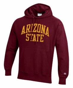 Coupon 😍 Champion Arizona State Sun Devils Team Arch Reverse Weave Hoodie - Men ⭐