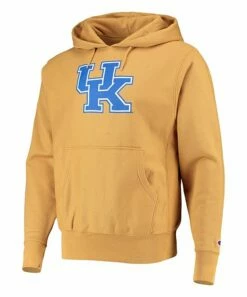 Buy 🌟 Champion Kentucky Wildcats Vintage Washed Reverse Weave Hoodie - Men 🤩