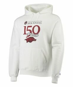 Best Pirce β¨ Champion Arkansas Razorbacks 150th Anniversary Hoodie - Men π