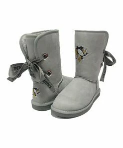 Flash Sale 👏 Cuce 👟 Shoes Pittsburgh Penguins Champion Ribbon Slipper Boot - 👩 Women 🥰