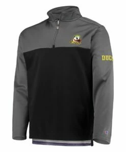 Budget ❤️ Champion Oregon Ducks Gameday Quarter-Zip Pullover - Men ❤️