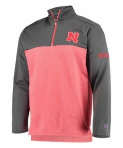 Outlet 🧨 Champion Nebraska Huskers Gameday Quarter-Zip Pullover - Men 🎉