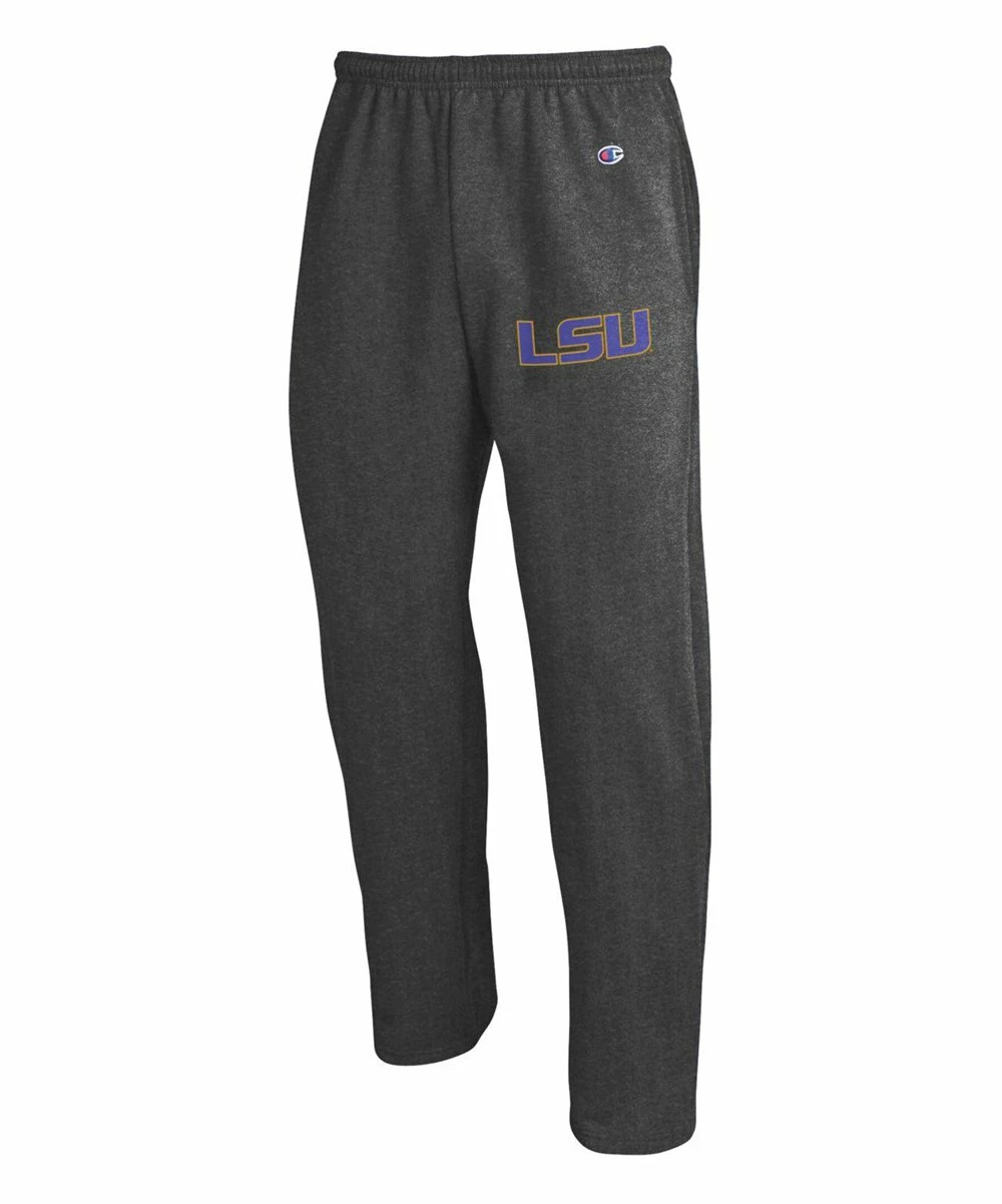 Wholesale π Champion LSU Tigers Powerblend Straight-Leg Sweatpants - Men π 1 Wholesale π Champion LSU Tigers Powerblend Straight-Leg Sweatpants - Men π