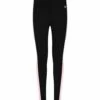 Brand new 😍 Champion Black & Pink 🍬 Candy 'Champion' Color-Block Leggings - 👧 Girls 🥰