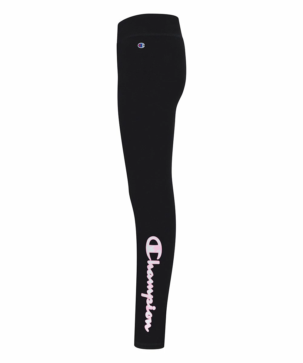 Buy π Champion Black & White 'Champion' Leggings - π§ Girls β 2 Buy π Champion Black & White 'Champion' Leggings - π§ Girls β - Image 2