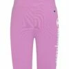 Outlet 🌟 Champion Paper Orchid Varsity Biker Shorts - 👧 Girls 🥰