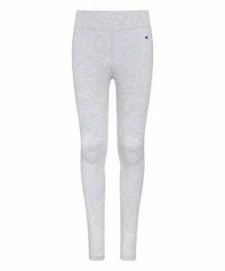 Hot Sale 😀 Champion Oxford Heather Gray & White 'Champion' Leggings - 👧 Girls 🌟