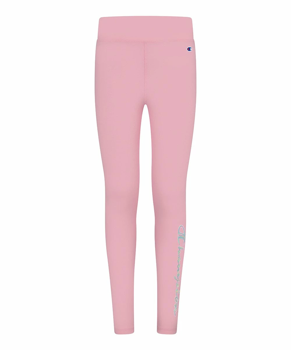 Flash Sale βοΈ Champion Pink π¬ Candy Logo Leggings - π§ Girls π 1 Flash Sale βοΈ Champion Pink π¬ Candy Logo Leggings - π§ Girls π