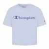 New ⭐ Champion Urban Lilac Logo Boxy Tee - 👧 Girls 👏
