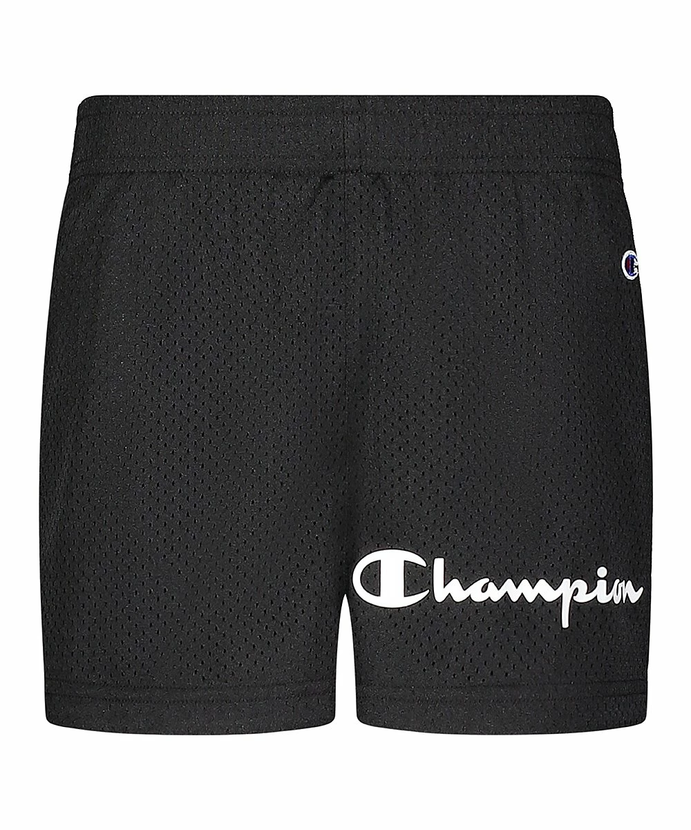 Cheapest π Champion Black Logo Essential Mesh Shorts - π§ Girls π€© 1 Cheapest π Champion Black Logo Essential Mesh Shorts - π§ Girls π€©