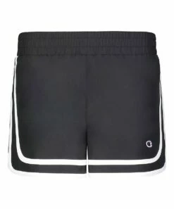 Cheapest 👍 Champion Black Varsity Woven Shorts - 👧 Girls 🧨