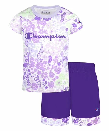 Best reviews of π Champion Urban Lilac Floral Tee & Purple Color Block Shorts - Toddler & π§ Girls π― 1 Best reviews of π Champion Urban Lilac Floral Tee & Purple Color Block Shorts - Toddler & π§ Girls π―
