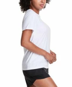 Promo 😉 Champion White The Classic Crewneck Tee - 👩 Women ✔️ -Champion Sales zu102022031 alt 2 tm1663088285