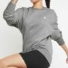 Best reviews of 😉 Champion Oxford Gray Powerblend Crewneck Oversize Sweatshirt - 👩 Women 💯