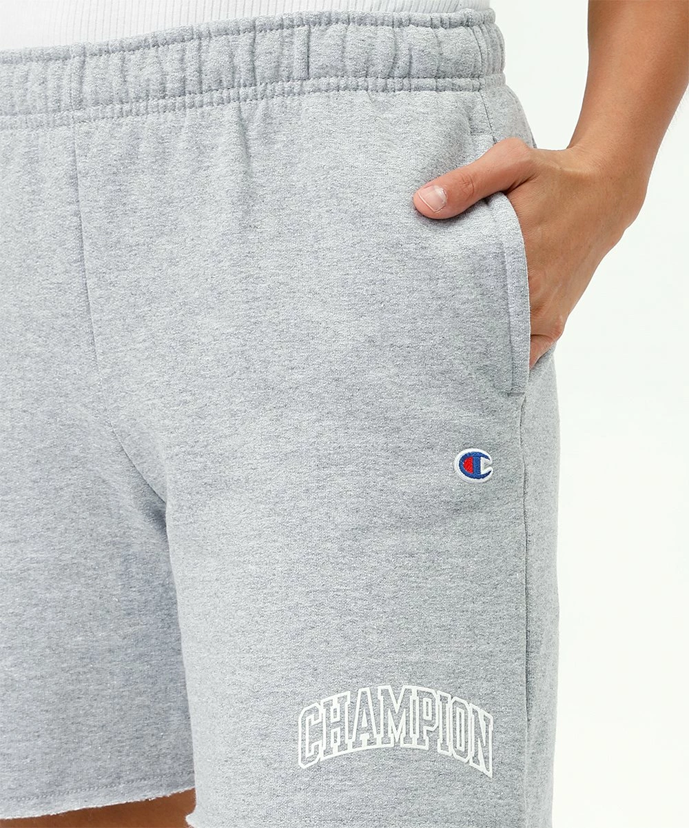 Cheapest ⌛ Champion Oxford Gray 6'' Powerblend Shorts - 👩 Women 😉 2 Cheapest ⌛ Champion Oxford Gray 6'' Powerblend Shorts - 👩 Women 😉 - Image 2