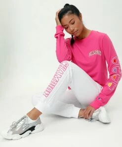 Discount π€© Champion Wow Pink Logo Classic Crewneck Long-Sleeve Top - π© Women π 7 Discount π€© Champion Wow Pink Logo Classic Crewneck Long-Sleeve Top - π© Women π -Champion Sales zu102022818 alt 3 tm1666787553