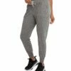 Hot Sale ✔️ Champion Ebony Heather Soft Touch Pocket Joggers - 👩 Women 😉