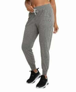 Hot Sale βοΈ Champion Ebony Heather Soft Touch Pocket Joggers - π© Women π