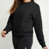 Top 10 🎁 Champion Black Powerblend Crewneck Sweatshirt - 👩 Women 🎉