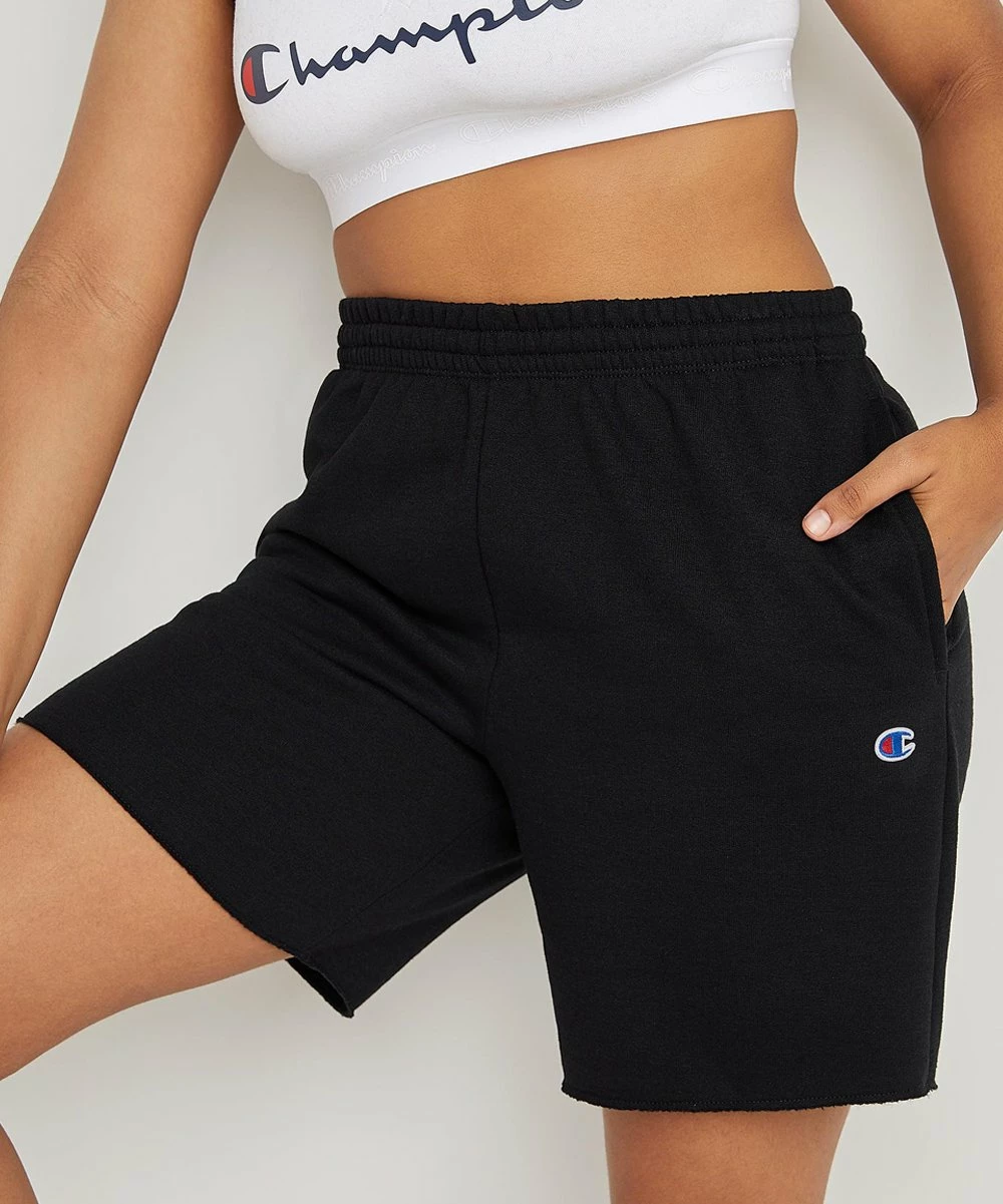 Buy π― Champion Black 6.5'' Powerblend Pocket Shorts - π© Women π₯ 2 Buy π― Champion Black 6.5'' Powerblend Pocket Shorts - π© Women π₯ - Image 2