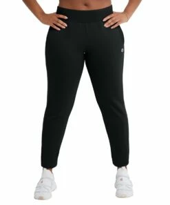 Hot Sale π€© Champion Black Powerblend Pocket Sweatpants - π© Women π