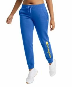Outlet 𧨠Champion Deep Dazzling Blue Powerblend Pocket Joggers - π© Women β