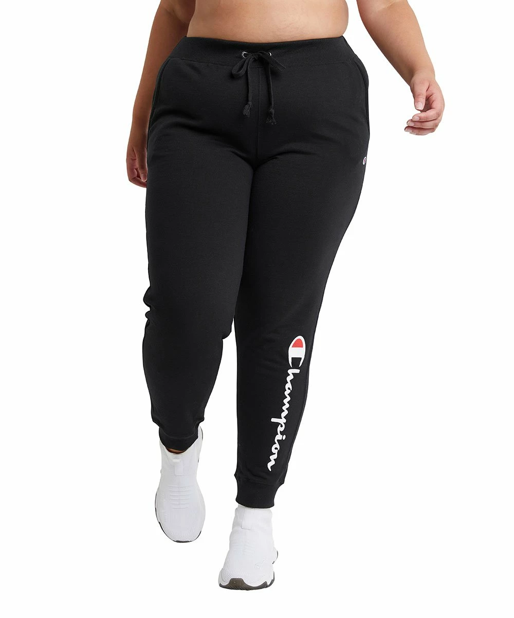 New π Champion Black Plus Powerblend Pocket Joggers - Plus π― 1 New π Champion Black Plus Powerblend Pocket Joggers - Plus π―