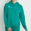Wholesale 👏 Champion Emerald Night Powerblend Relaxed Hoodie - 👩 Women 😍