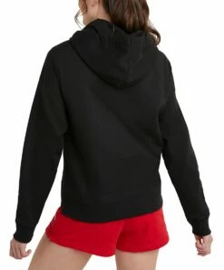 Budget 🛒 Champion Black Powerblend Zip-Up Hoodie - 👩 Women 🥰 -Champion Sales zu102028955 alt 3 tm1655917912