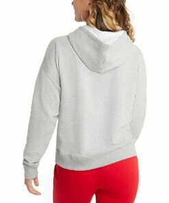 Brand new 👍 Champion Oxford Gray Powerblend Hoodie - 👩 Women 🔔 -Champion Sales zu102028964 alt 3 tm1655917912