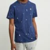 New 🧨 Champion Paint Splatter Athletic Navy Paint Splatter Tee - Men 🥰