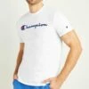 Buy 😍 Champion White Powerblend Crewneck Tee - Men ✔️