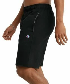 Promo 👏 Champion Black 10'' Powerblend Shorts - Men 🧨
