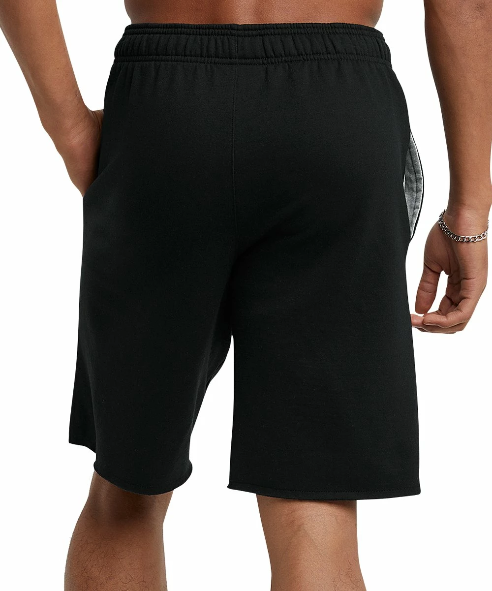 Promo π Champion Black 10'' Powerblend Shorts - Men 𧨠4 Promo π Champion Black 10'' Powerblend Shorts - Men 𧨠- Image 4