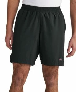 Hot Sale 👍 Champion Black 7'' Pocket Sport Shorts - Men 🧨