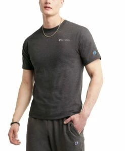 Best Sale 🧨 Champion Granite Heather Classic Tee - Men 🥰