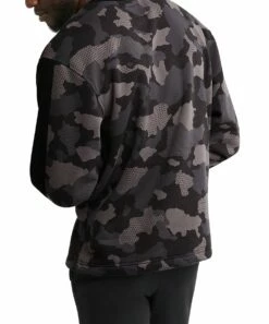 Best reviews of 🛒 Champion Gray & Black Camo Mesh 'Champion' Fleece Crewneck Sweater - Men ✔️ -Champion Sales zu102039582 alt 2 tm1663608978