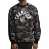 Best reviews of 🛒 Champion Gray & Black Camo Mesh 'Champion' Fleece Crewneck Sweater - Men ✔️