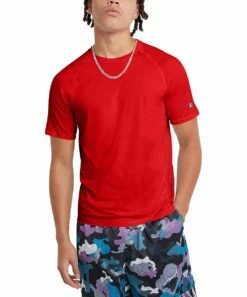 Best deal 🎉 Champion Scarlet Mesh Sport Tee - Men 🤩