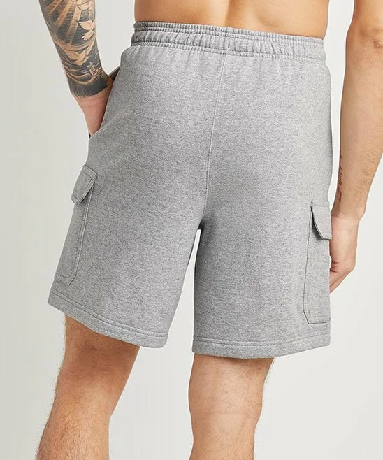 Discount π Champion Oxford Gray 8'' Powerblend Cargo Shorts - Men β 4 Discount π Champion Oxford Gray 8'' Powerblend Cargo Shorts - Men β - Image 4