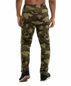 Best Sale 🌟 Champion Olive & Brown Camo Mesh Fleece Jogger - Men 🔔 -Champion Sales zu102046828 alt 2 tm1663608978