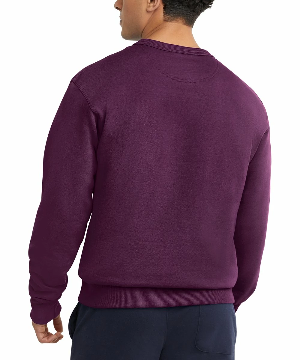Budget ๐งจ Champion Plum Port 'Champion' Crewneck Sweatshirt - Men ๐ 2 Budget ๐งจ Champion Plum Port 'Champion' Crewneck Sweatshirt - Men ๐ - Image 2