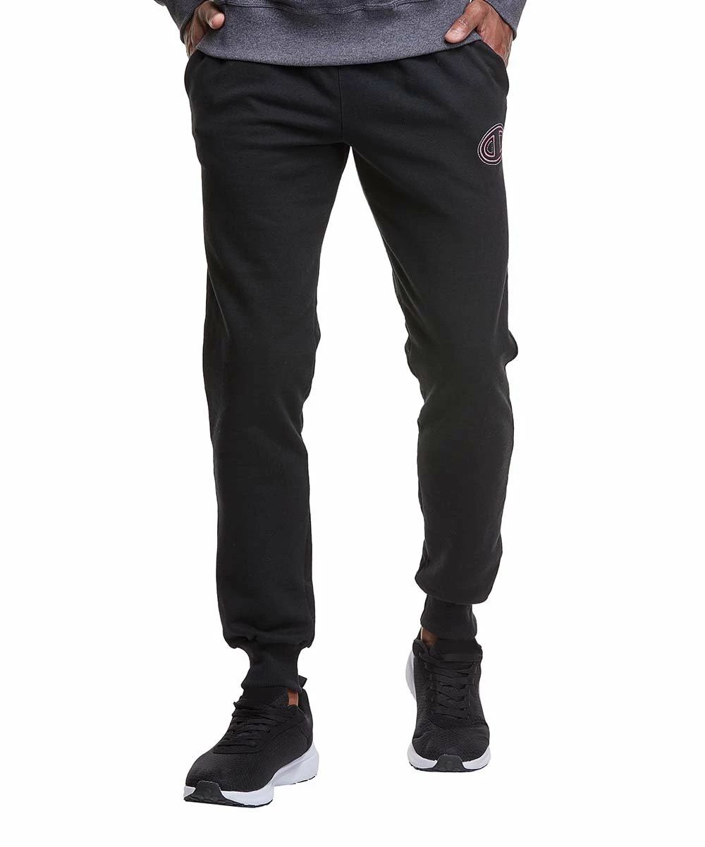 Top 10 π Champion Black Powerblend Logo Joggers - Men π 5 Top 10 π Champion Black Powerblend Logo Joggers - Men π - Image 5