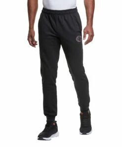 Top 10 π Champion Black Powerblend Logo Joggers - Men π