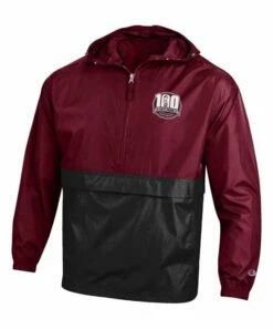 Brand new 🧨 Champion Texas A&M Aggies 12th Man Centennial Blocked Packable Hoodie - Men 🌟
