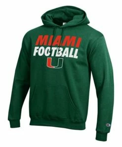 Deals ✨ Champion Miami Hurricanes Game Ready Football Hoodie - Men ❤️