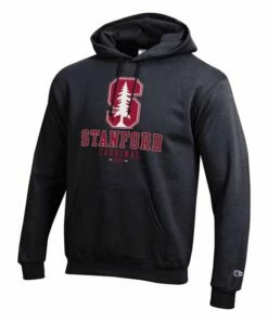 Cheapest 🔥 Champion Stanford Cardinal Team Stack Powerblend Hoodie - Men ⌛
